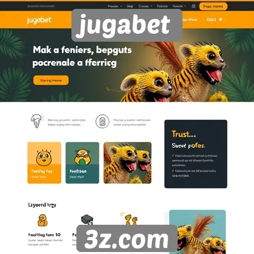 Interface e usabilidade do site jugabet
